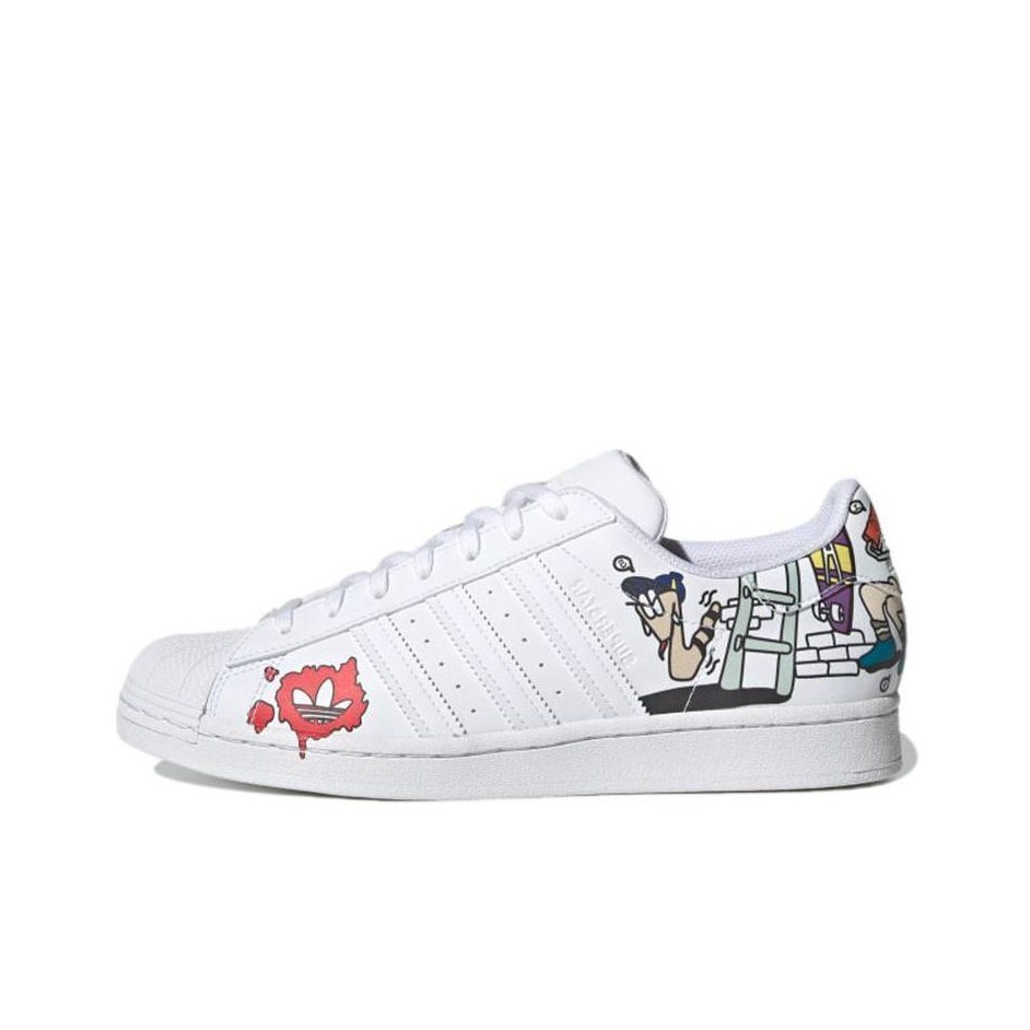 Adidas Shoes Superstar - Adidas Originals SUPERSTAR Скейтбордные кроссовки унисекс