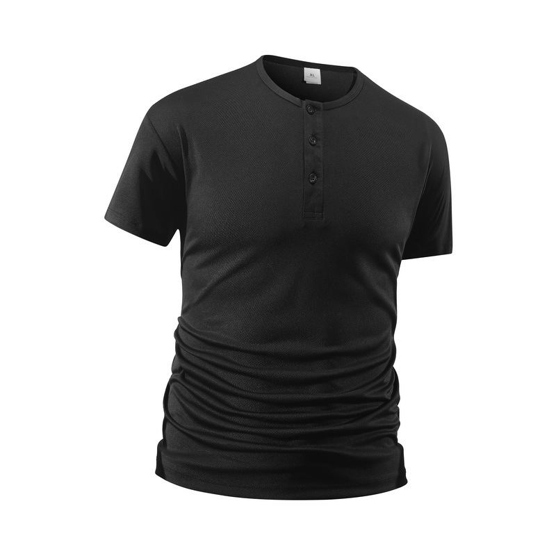 Летние мужские однотонные спор – обзор и цена Shirt Camp Collar