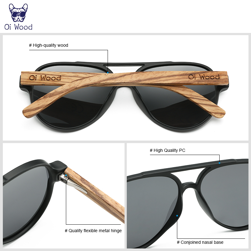 Деревянные солнцезащитные очки – обзор и цена Sunglasses Aviator Polarized