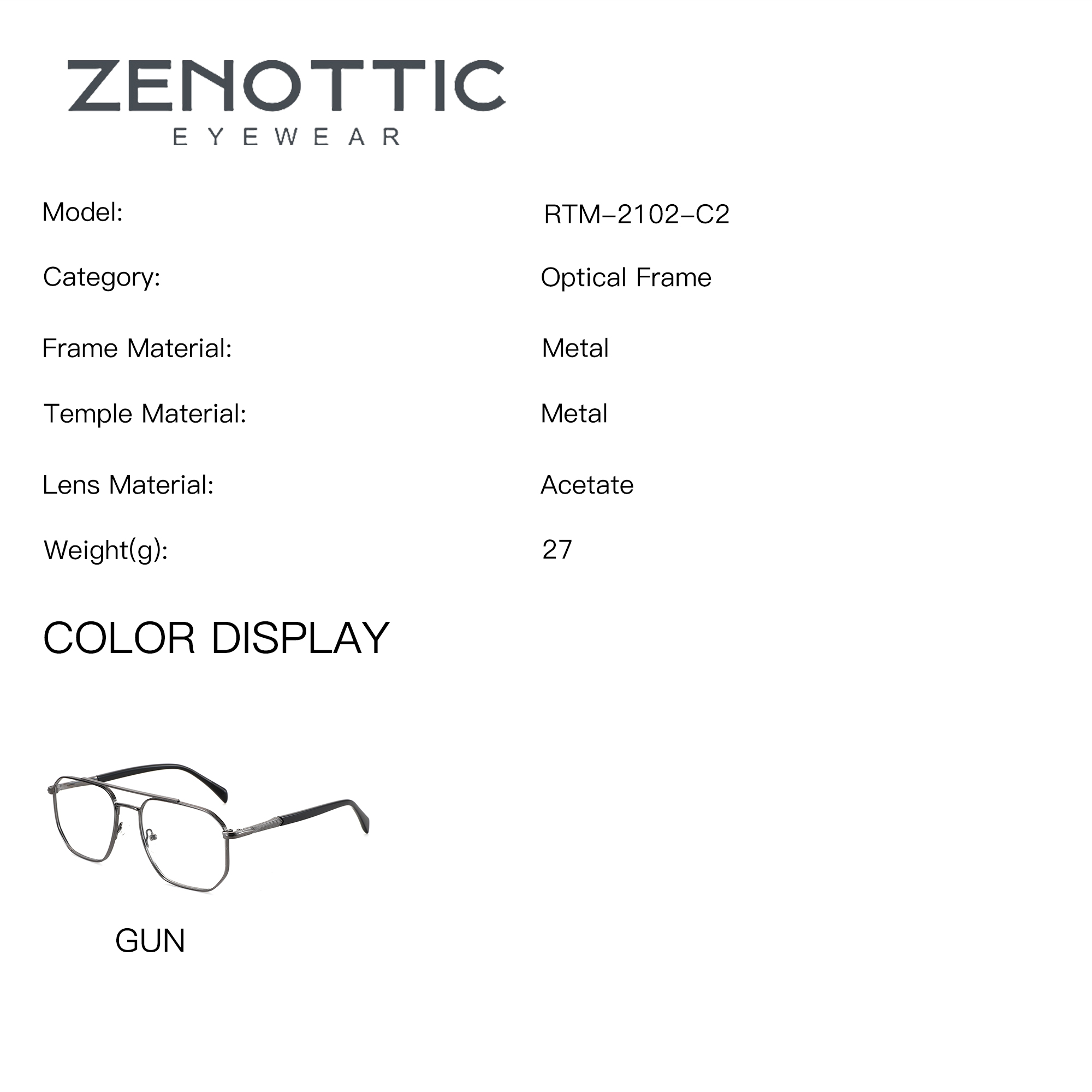 Солнцезащитные очки ZENOTTIC M – обзор и цена Sunglasses Aviator Polarized