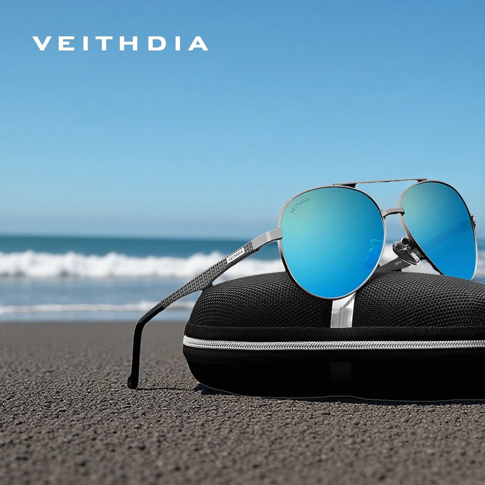 Солнцезащитные очки VEITHDIA P – обзор и цена Sunglasses Aviator Polarized