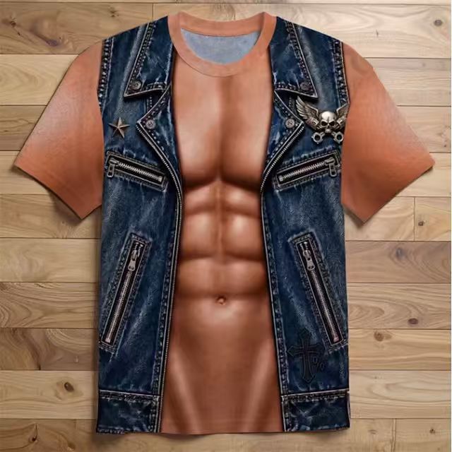Мужская креативная кожаная май – обзор и цена Tank Top Muscle